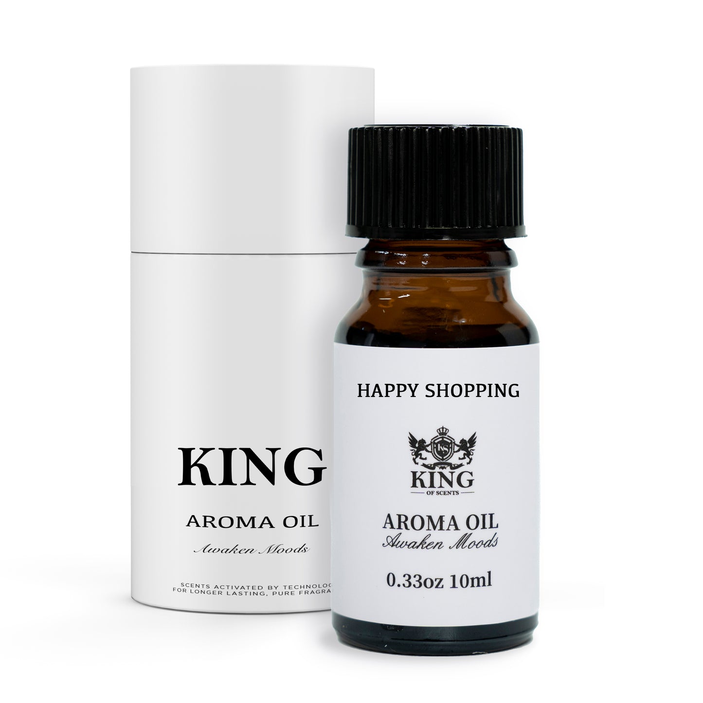 King Of Scents Happy Shopping Oil Scent Diffusers - (10ml-100ml-500 Milliliter)