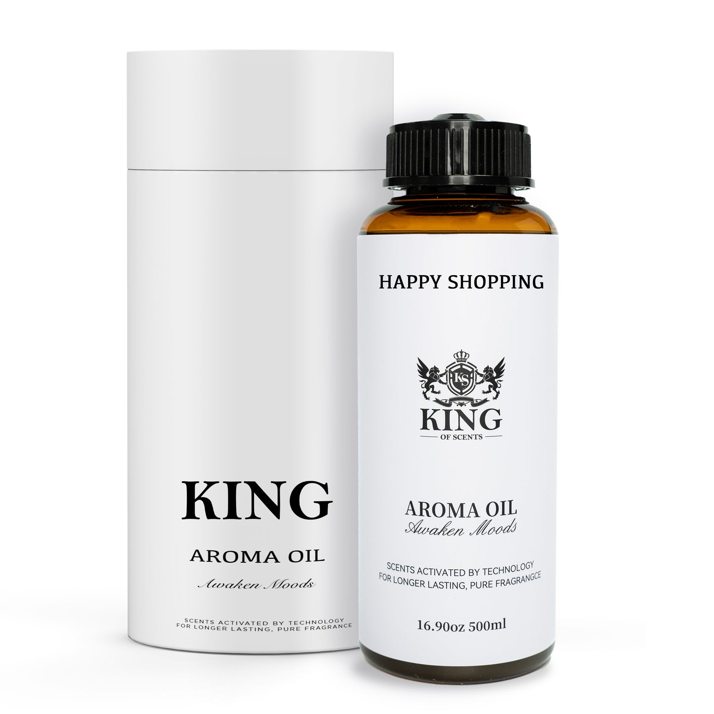 King Of Scents Happy Shopping Oil Scent Diffusers - (10ml-100ml-500 Milliliter)