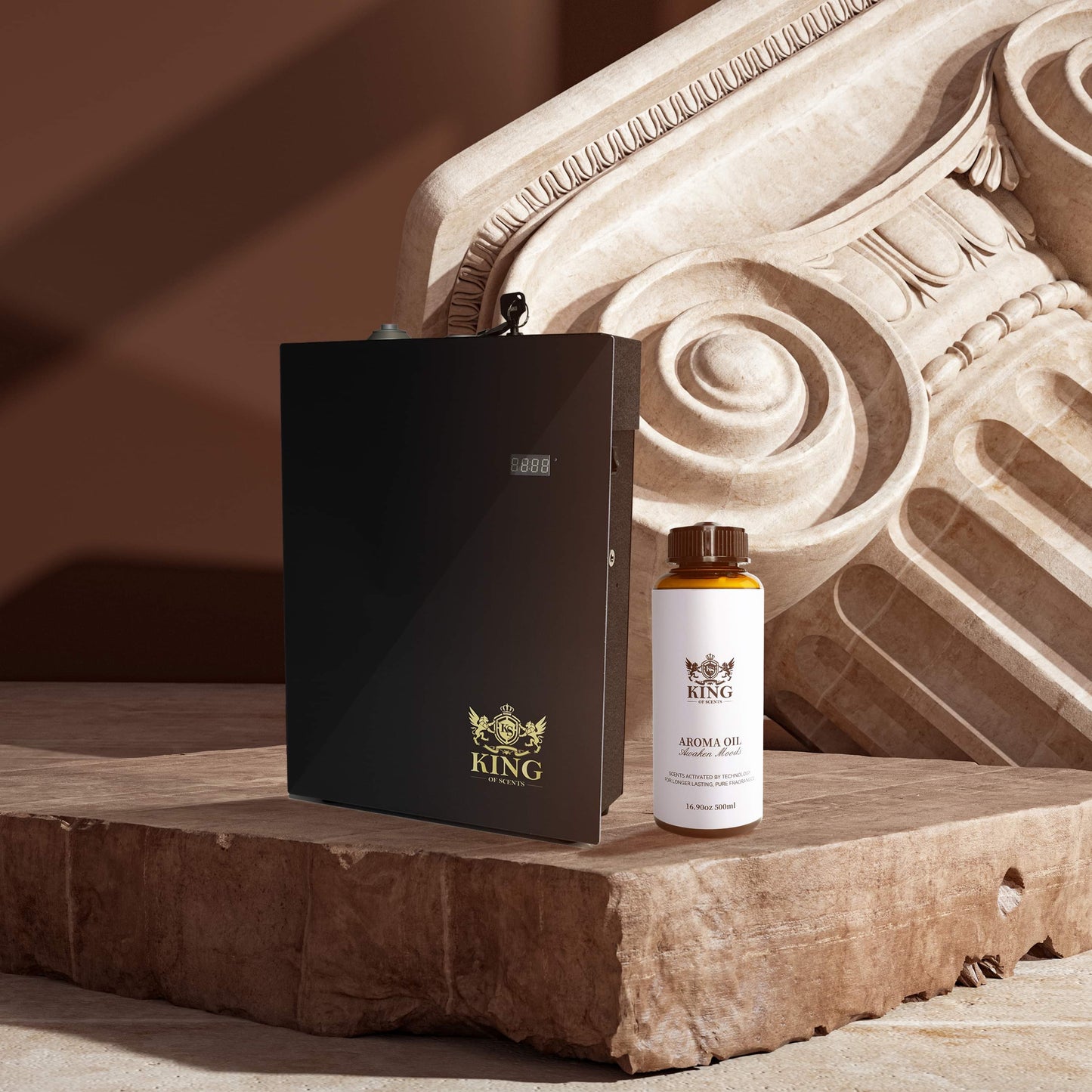 King Of Scents Selling Set Aroma oil Diffuser Gift Set of Blended Essential Oils| Coco + Coffee + Diamond + Dream Come True + Earth - 10milliliter