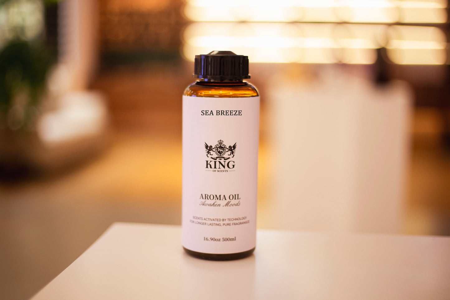 King Of Scents Sea Breeze Aroma Oil Scent Diffusers - (10ml-100ml-500 Milliliter)