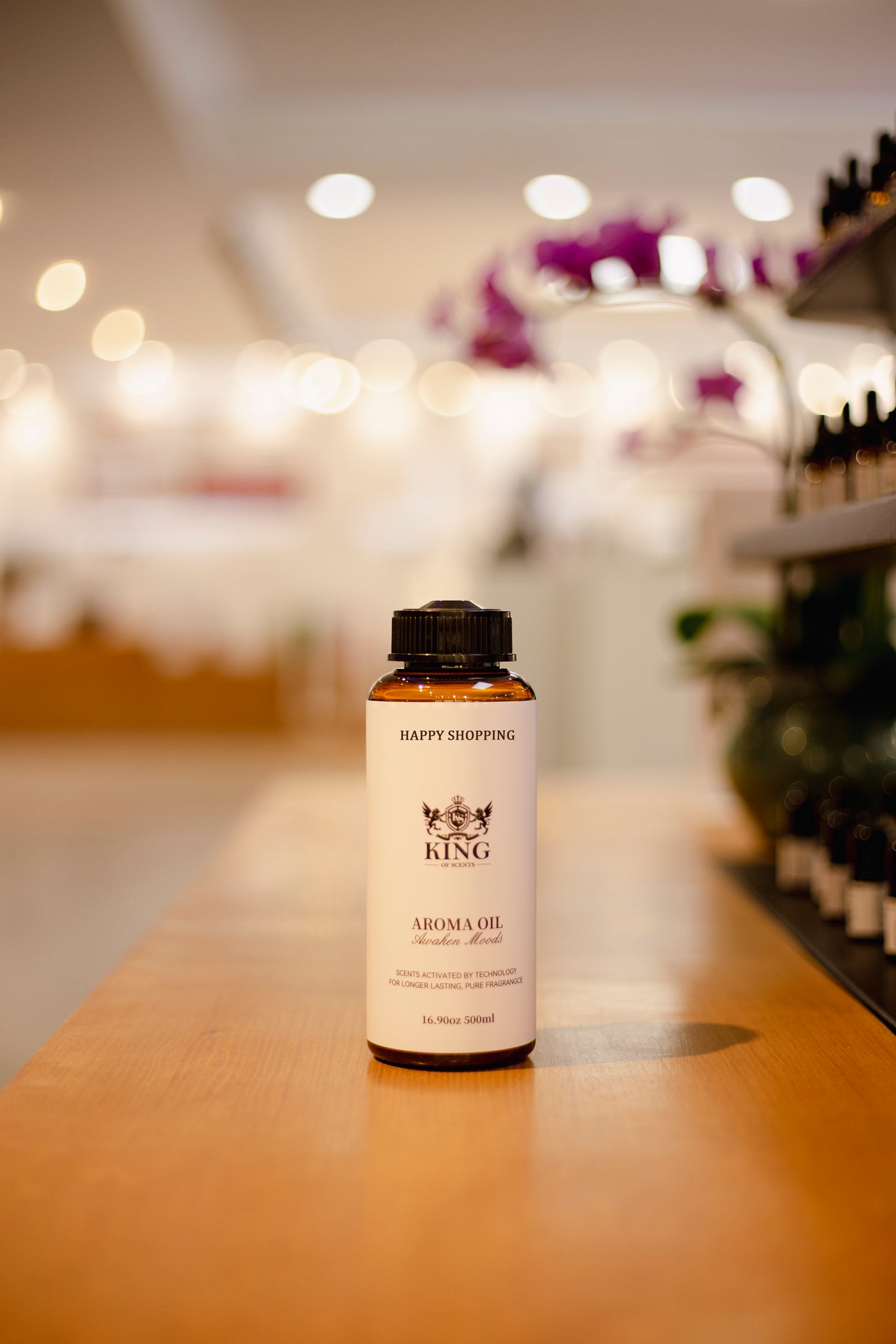 King Of Scents Happy Shopping Oil Scent Diffusers - (10ml-100ml-500 Milliliter)