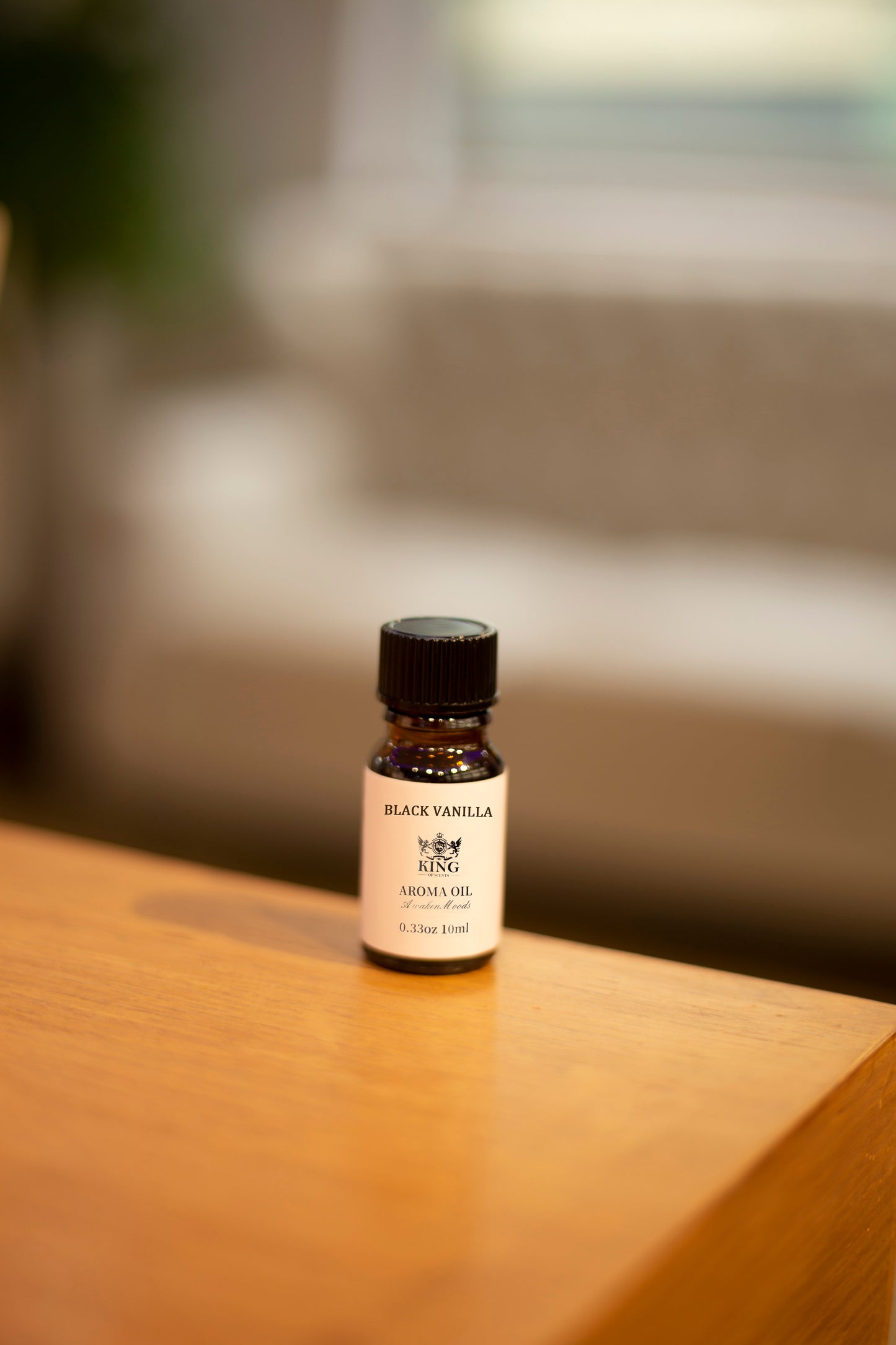 King Of Scents Black Vanilla for Aroma Oil Scent Diffusers - (10ml-100ml-500 Milliliter)