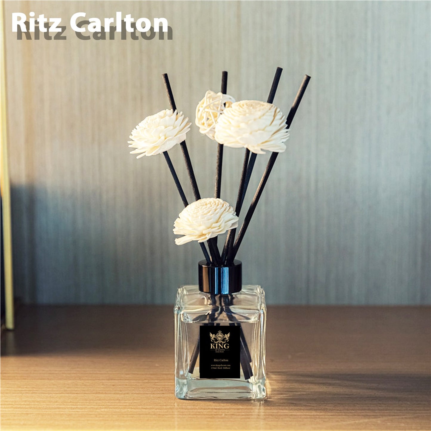 Reed Diffuser & Oil Diffuser Sticks, Aromatherapy, Home & Kitchen Décor,Fragrance and Gifts - Pack of 3 (Ritz Carlton)