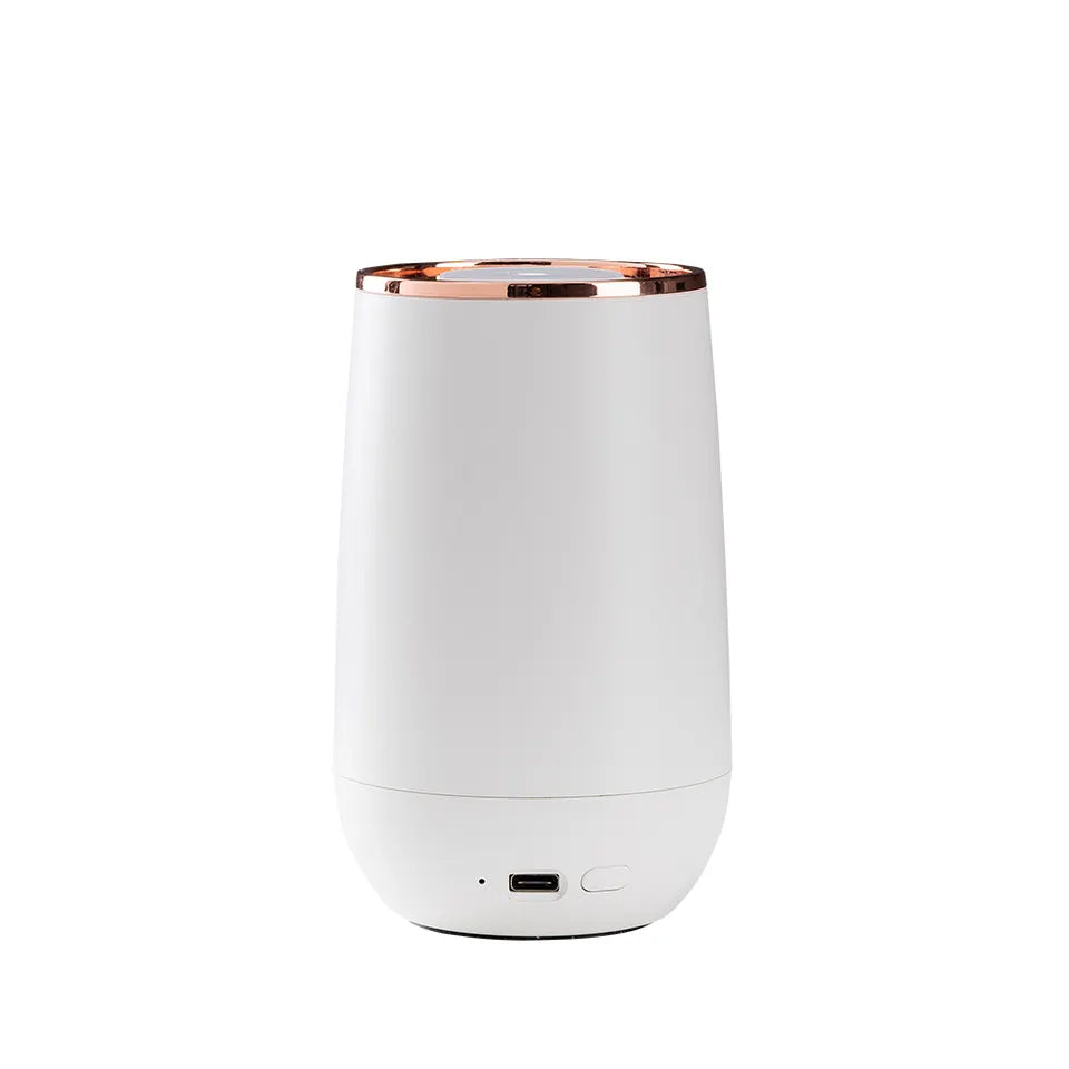 King of scents Luxury aroma Essential Oil Diffuser, King of scents Portable Mini Oil Diffuser for Car, Office ( white )!