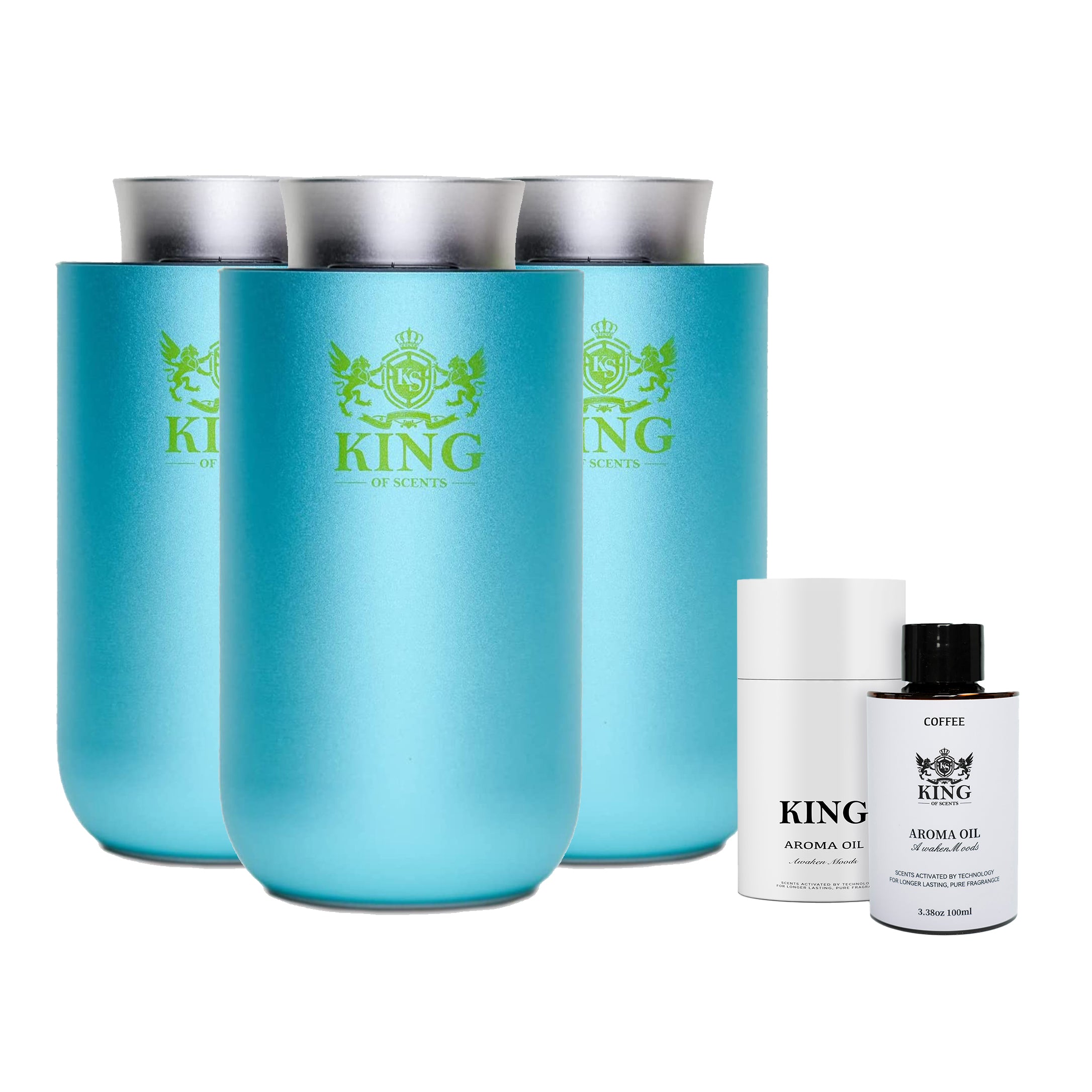 KING OF SCENTS BT Bluetooth Aroma Essential Oil Diffuser Fragrance