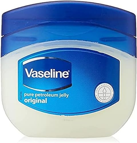 Vaseline Unscented Petroleum Jelly 50ml - Whole Body Moisturizer for Dry Skin, 1.69oz