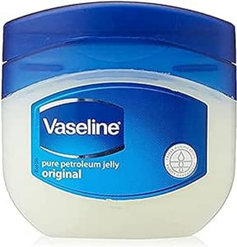 Vaseline Unscented Petroleum Jelly 50ml - Whole Body Moisturizer for Dry Skin, 1.69oz