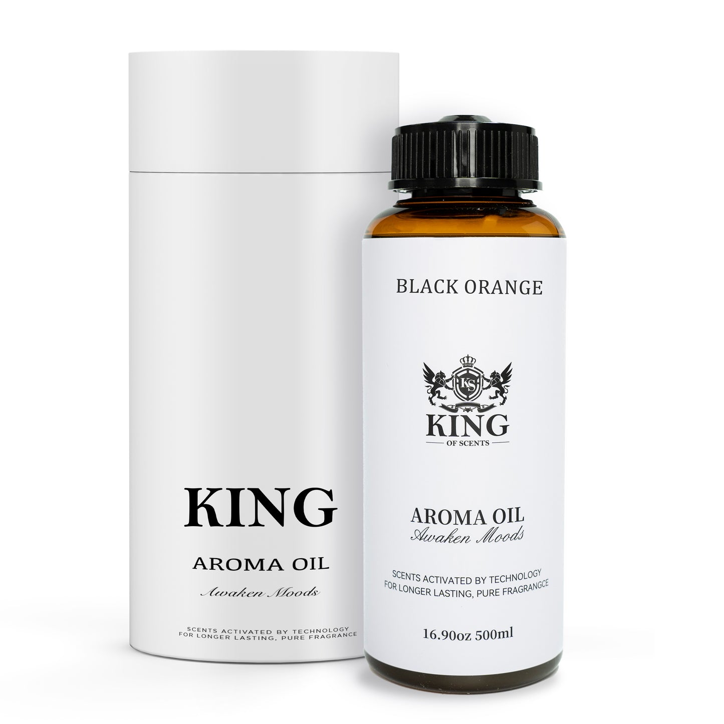 King Of Scents Black Orange for  Aroma Oil Scent Diffusers - (10ml -100ml-500 Milliliter)