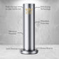 KING OF SCENTS BT Bluetooth Aroma Essential Oil Diffuser Fragrance Diffuser, Cold-Air Diffusion Scent Machine