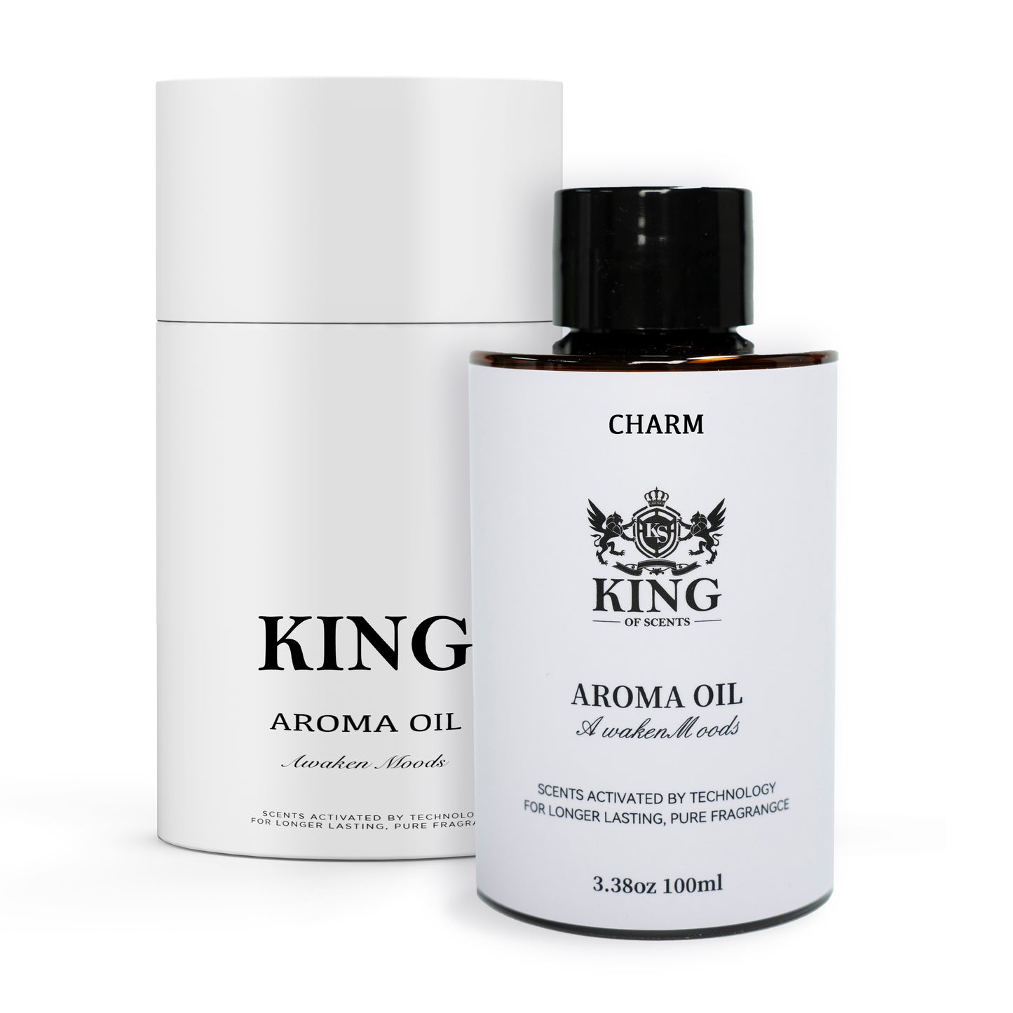 King Of Scents Charm Aroma Oil Scent Diffusers - (10ml-100ml-500 Milliliter)