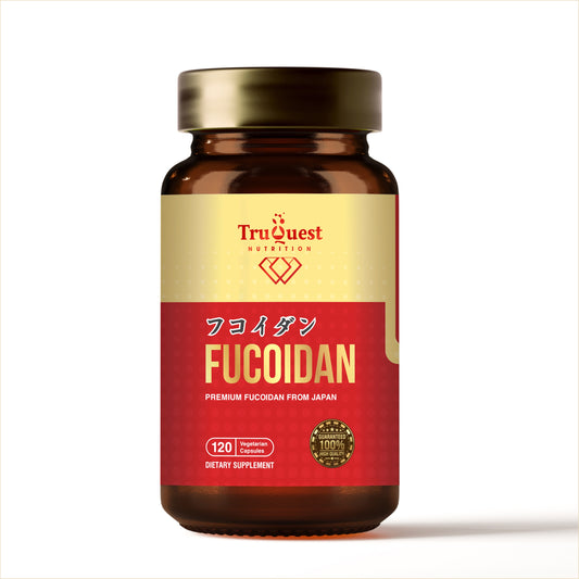 Premium Fucoidan Extract Immunity Supplement with Two Types of Highest Purity Algae Mozuku and Mekabu 120 Vegetable Capsules - for Optimal Health and Immunity