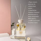 Reed Diffuser & Oil Diffuser Sticks with Flower, Aromatherapy, Home & Kitchen Décor, Fragrance and Gifts (FIR and Juniper)