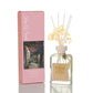 Reed Diffuser & Oil Diffuser Sticks with Flower, Aromatherapy, Home & Kitchen Décor, Fragrance and Gifts (FIR and Juniper)