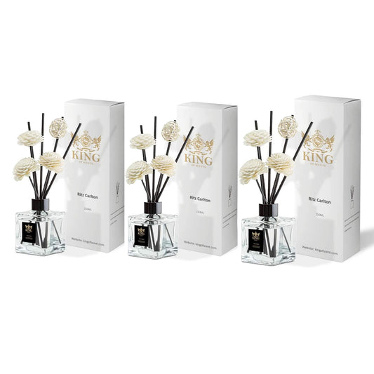 Reed Diffuser & Oil Diffuser Sticks, Aromatherapy, Home & Kitchen Décor,Fragrance and Gifts - Pack of 3 (Ritz Carlton)