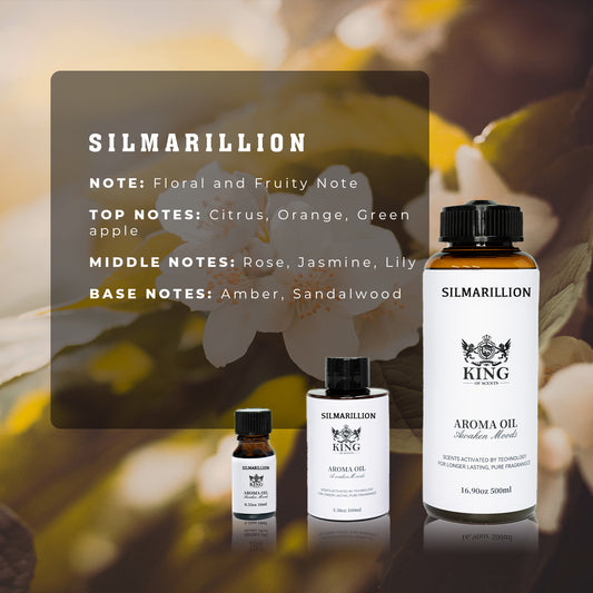 King Of Scents Silmarillion for Aroma Oil Scent Diffusers - (10ml-100ml-500 Milliliter)