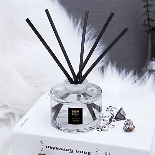 KING OF SCENTS Aroma Reed Diffuser (120ml) Westin White Tea Reed Diffuser Set,Reed Diffuser & Oil Diffuser Sticks, Home & Kitchen Décor,Fragrance and Gifts