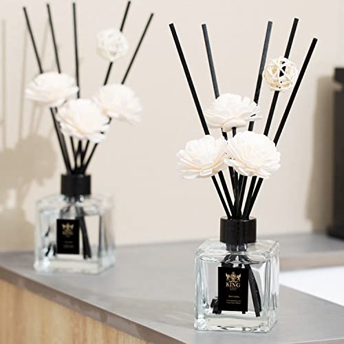 King Of Scents  Aroma Reed Diffuser (150ml) Ritz Carlton Reed Diffuser Set,Reed Diffuser & Oil Diffuser Sticks,  Home & Kitchen Décor,Fragrance and Gifts